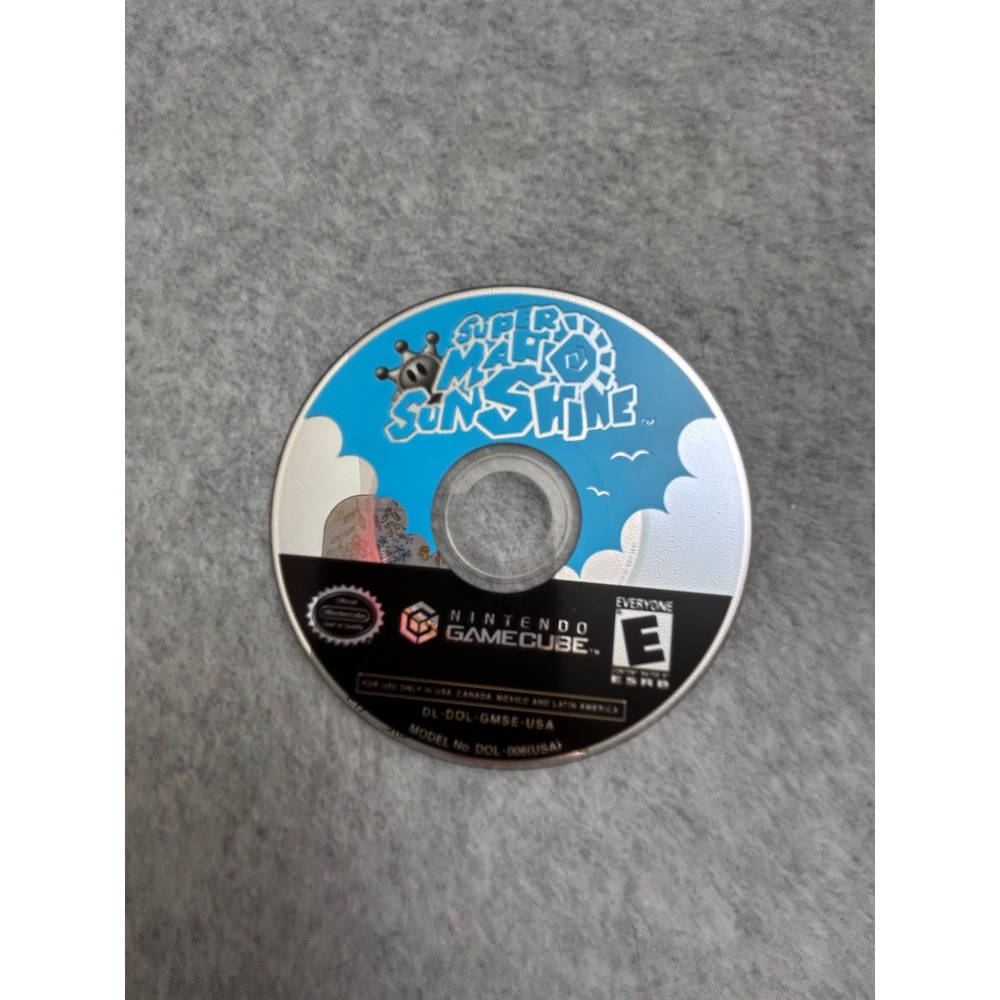 Nintendo GameCube Super Mario Sunshine Game Disc Only DOL-006 USA